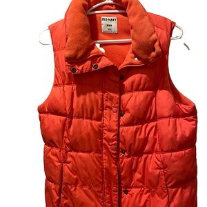 Old Navy • Puffer Vest • Women’s Size M • Pink • Good Condition • Worn once
